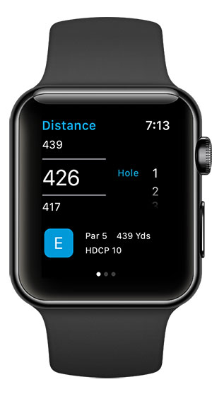 18birdies apple watch distance