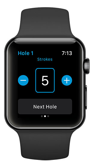 18birdies apple watch score entry