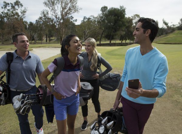 golf foursome