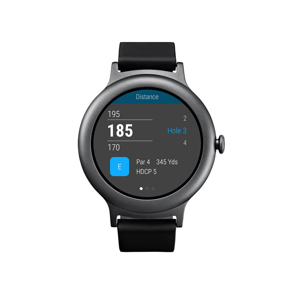 18Birdies Android Watch Distance