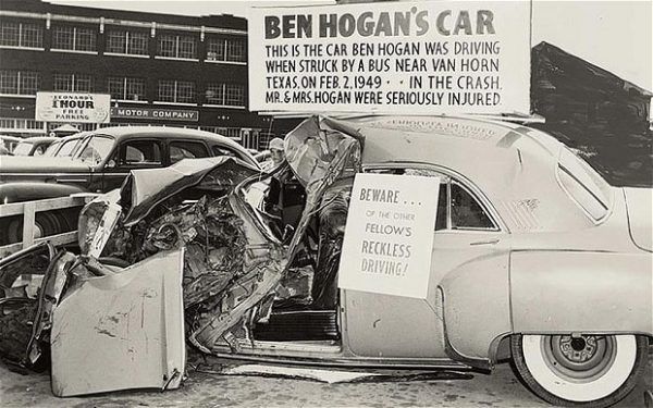 Ben Hogans Car Crash