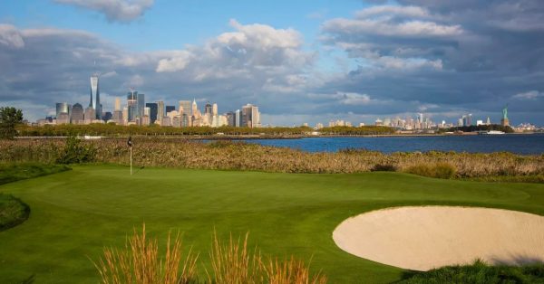 Liberty National Hole 6