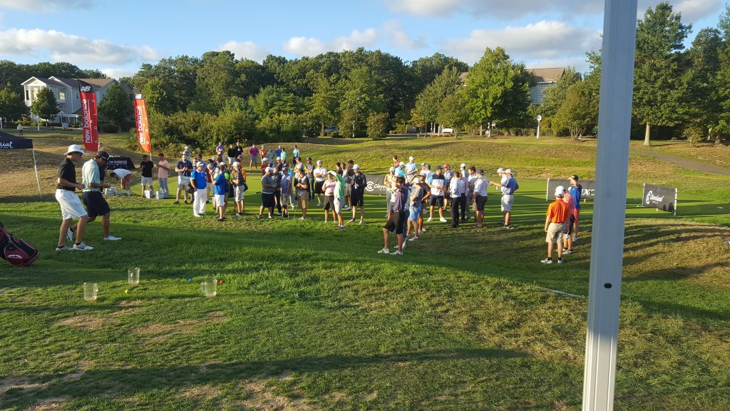 Range party crowd