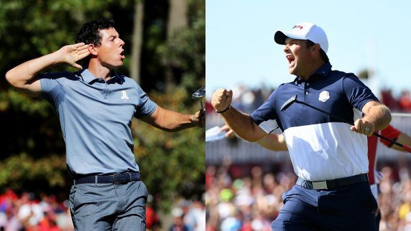 Rory McIlroy Patrick Reed Ryder Cup