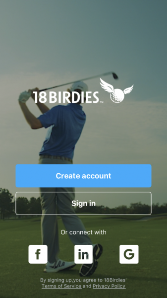 18Birdies login